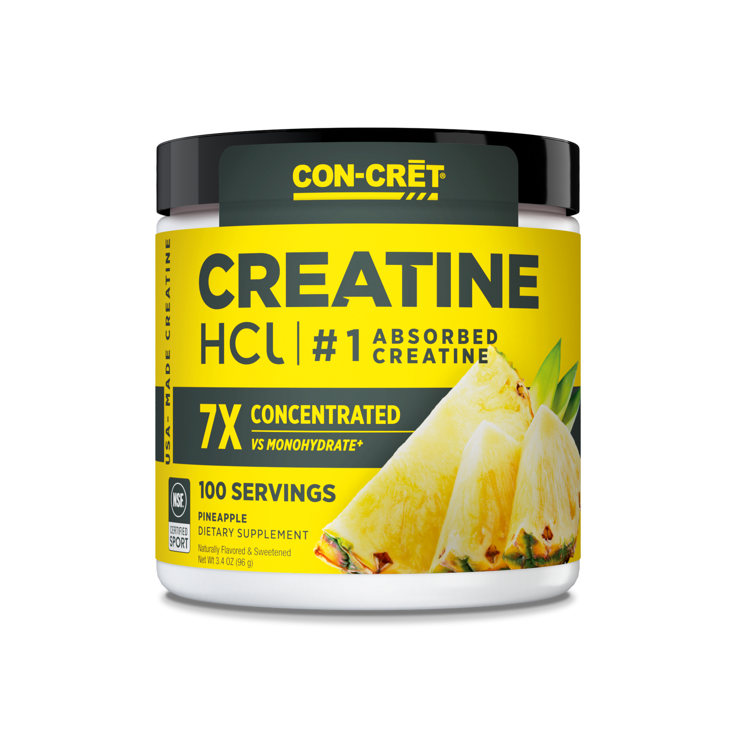 CON-CRĒT® Creatine HCl Powder - Flavored