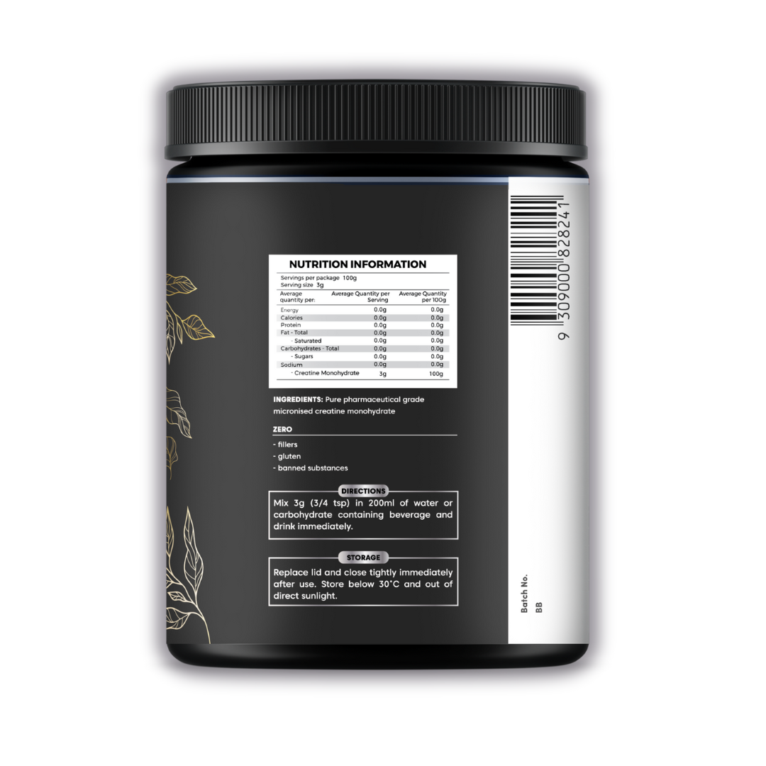 100% Creatine Monohydrate