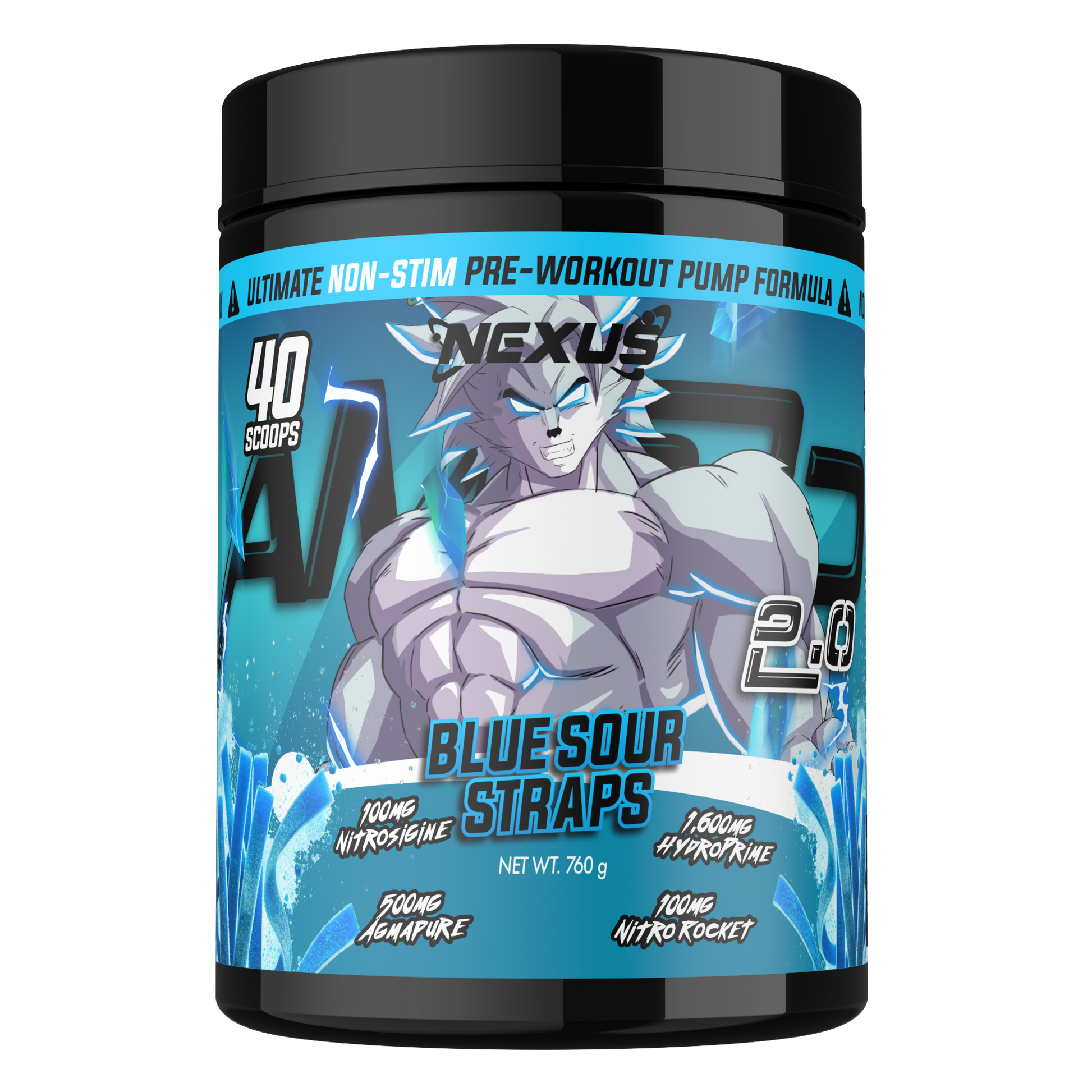 AMP3D 2.0 Non-Stim Pre-Workout