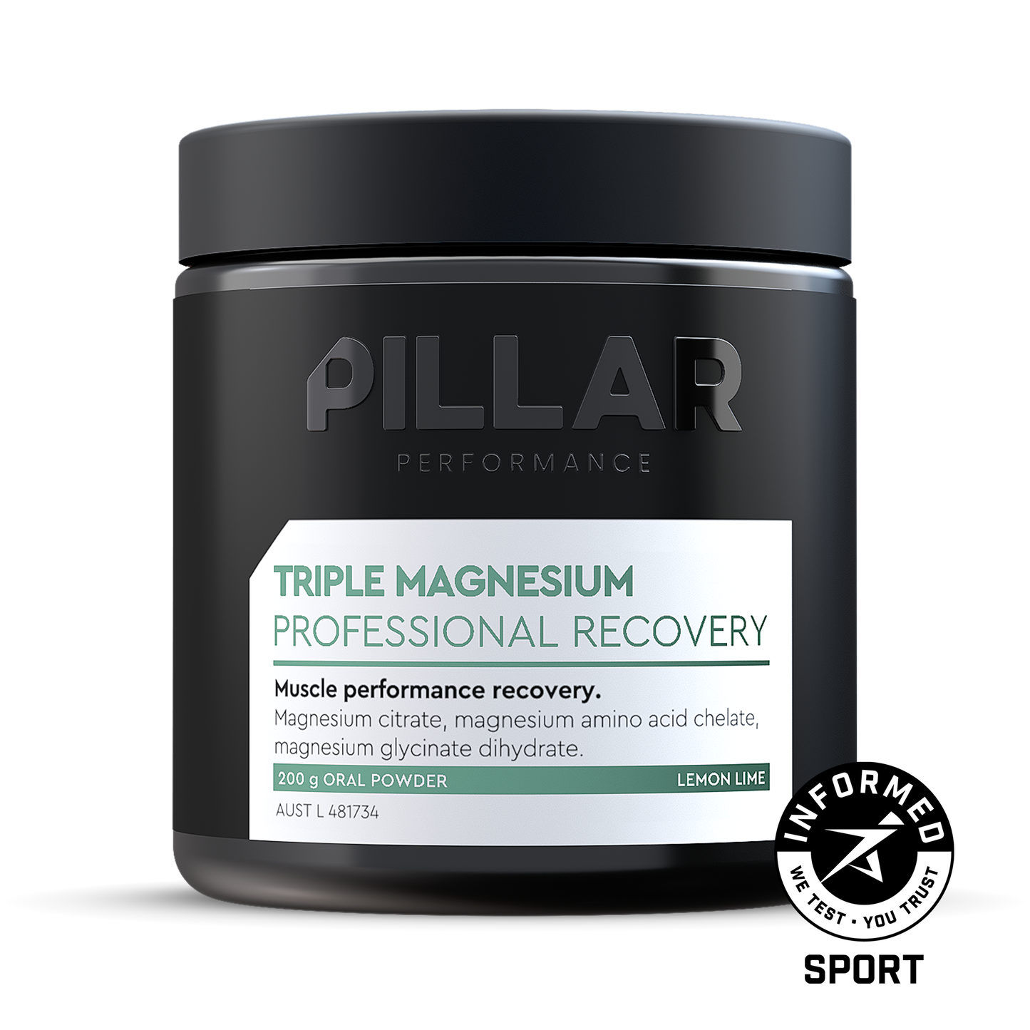 TRIPLE MAGNESIUM POWDER - Lemon Lime
