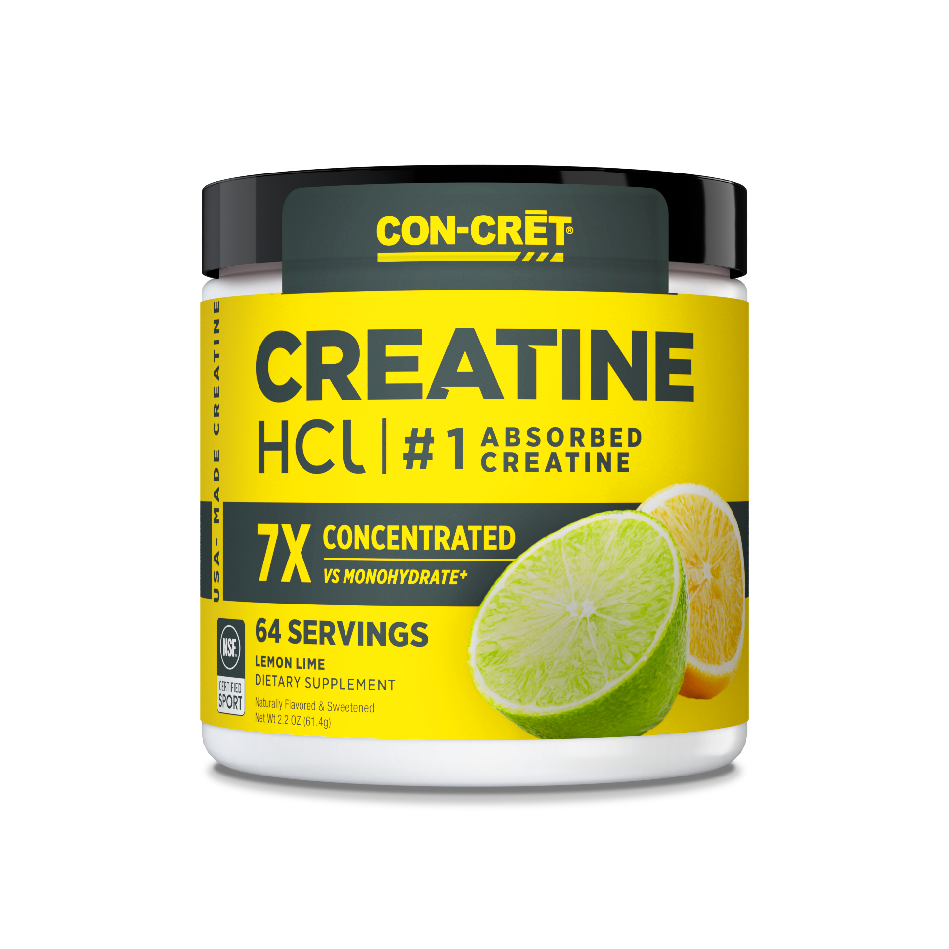CON-CRĒT® Creatine HCl Powder - Flavored