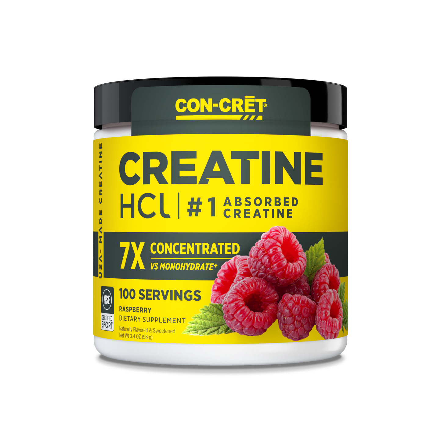 CON-CRĒT® Creatine HCl Powder - Flavored