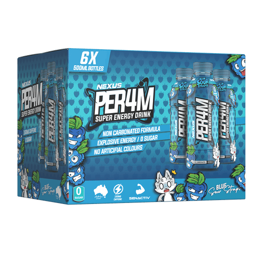 PER4M RTD: Blue Sour Straps (6 Pack)