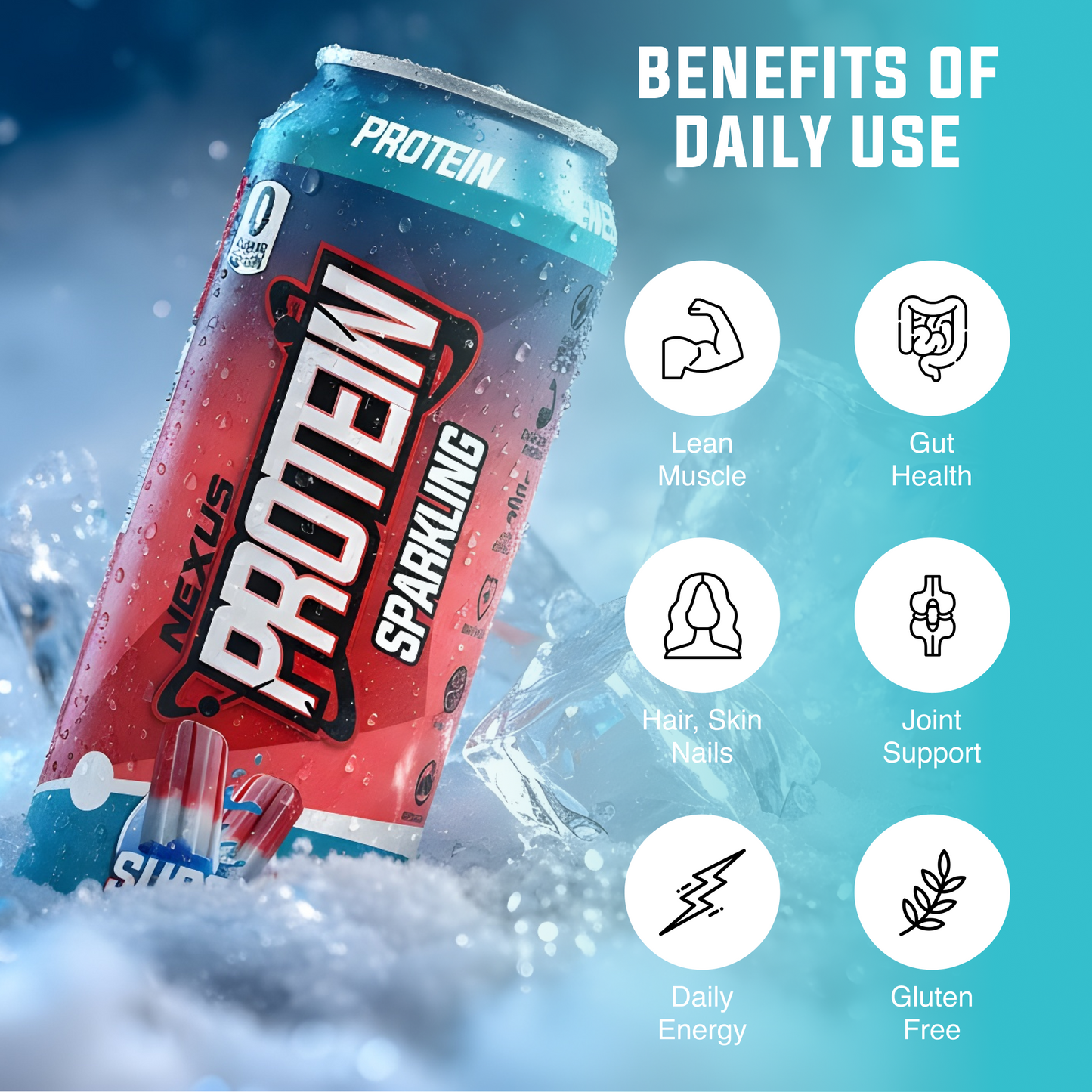 Sparkling Protein Water