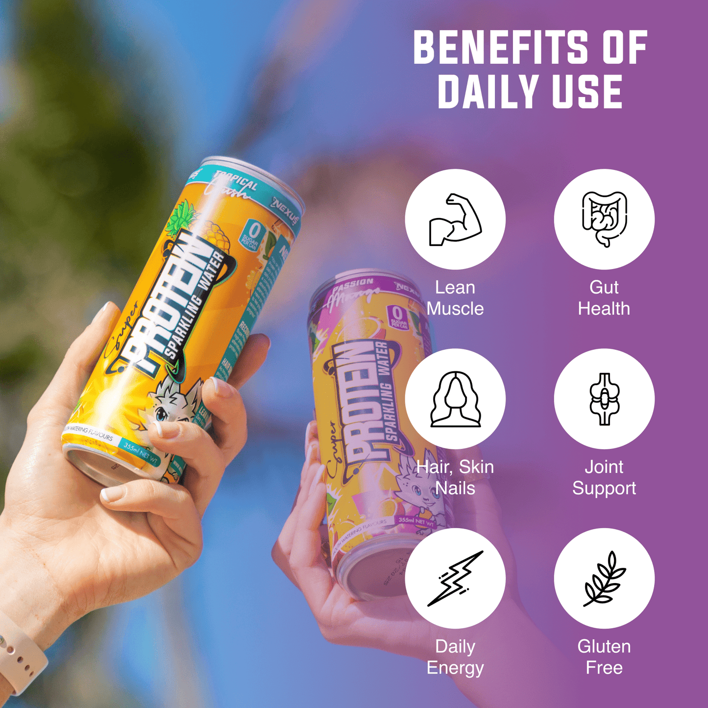 Sparkling Protein Water