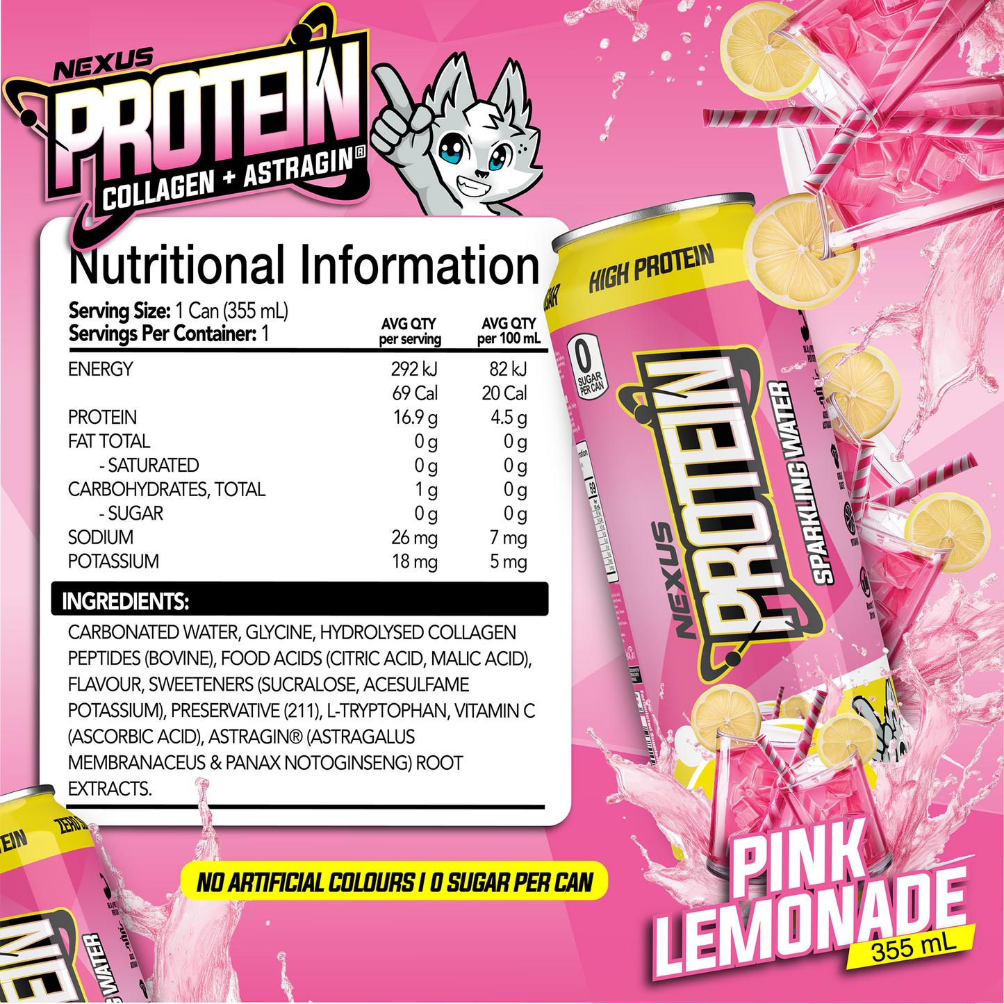 Sparkling Protein Water