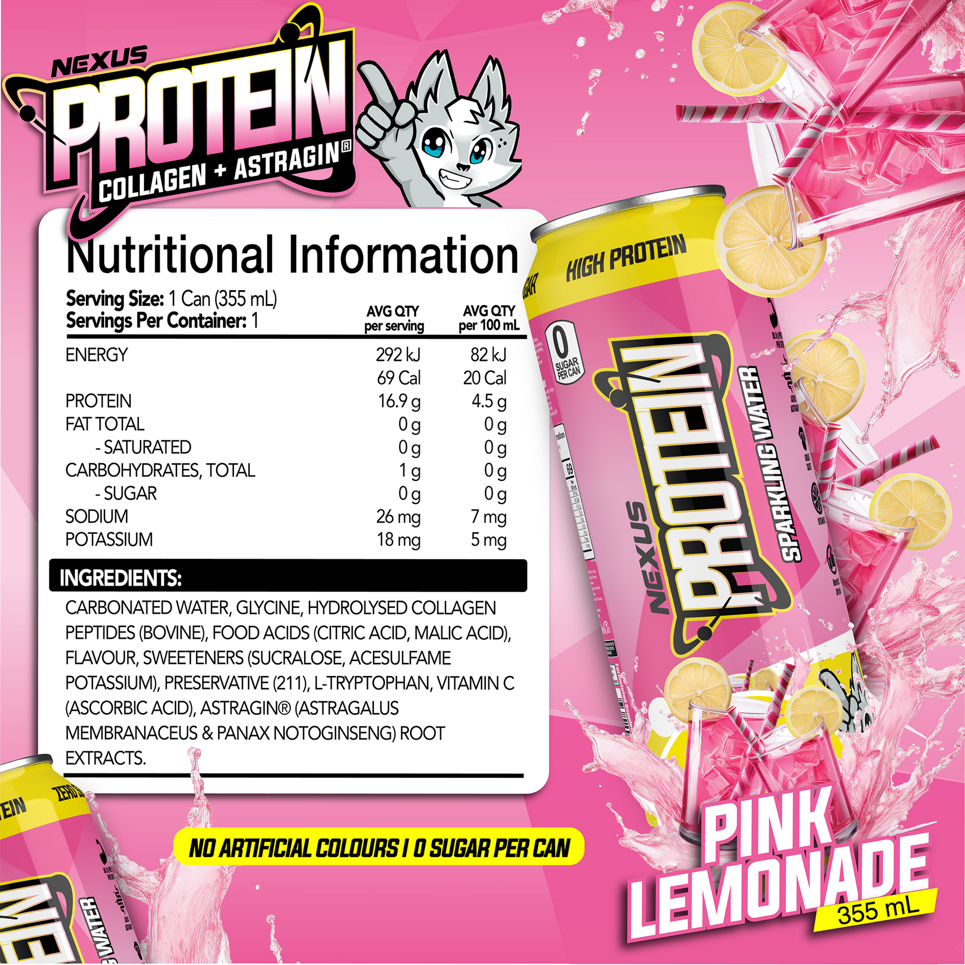 Sparkling Protein Water