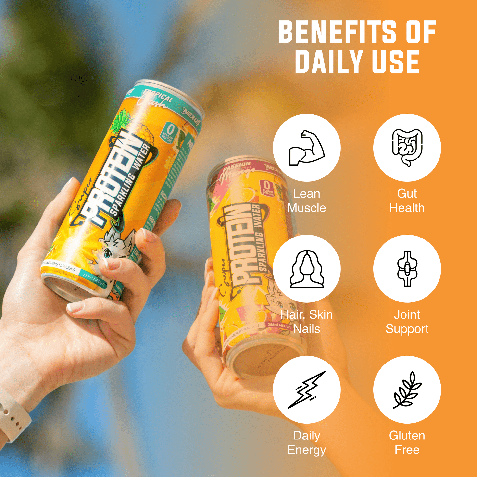 Sparkling Protein Water