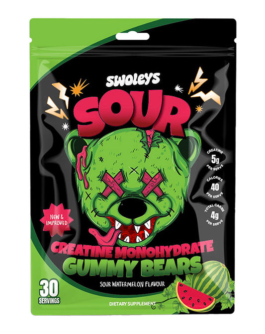 Creatine Gummy Bears by Swoleys