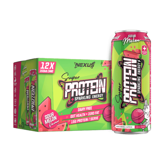 Super Protein Water Energy RTD: Watermelon (12 Pack)